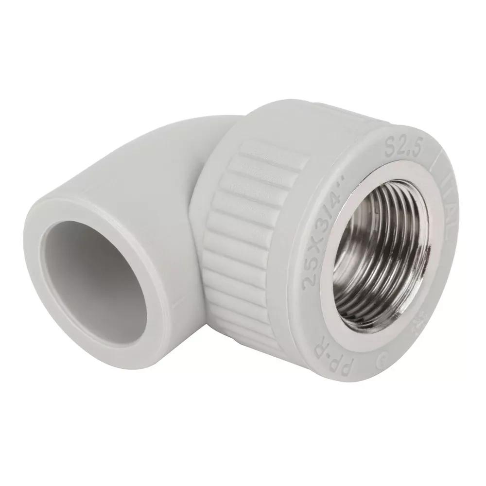 Уголок ITAL IKE202 PPR 90° 25 мм 1/2"