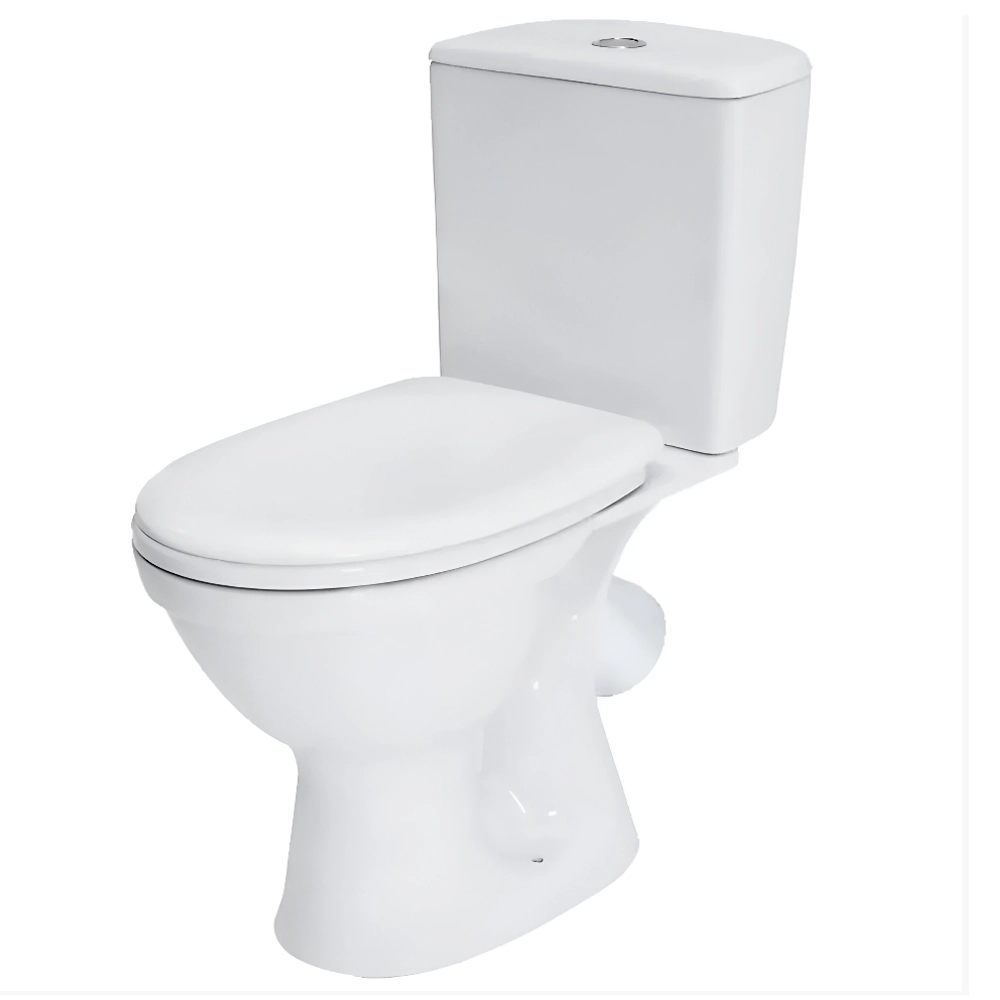 Унитаз компакт Cersanit 901 Merida 031 670x350 овальный, с сиденьем, белый
