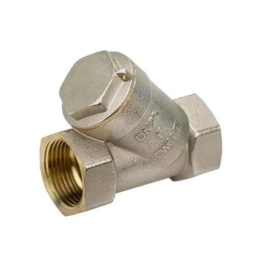 Фильтр грубой очистки Wezer 1/2" латунь никелированная