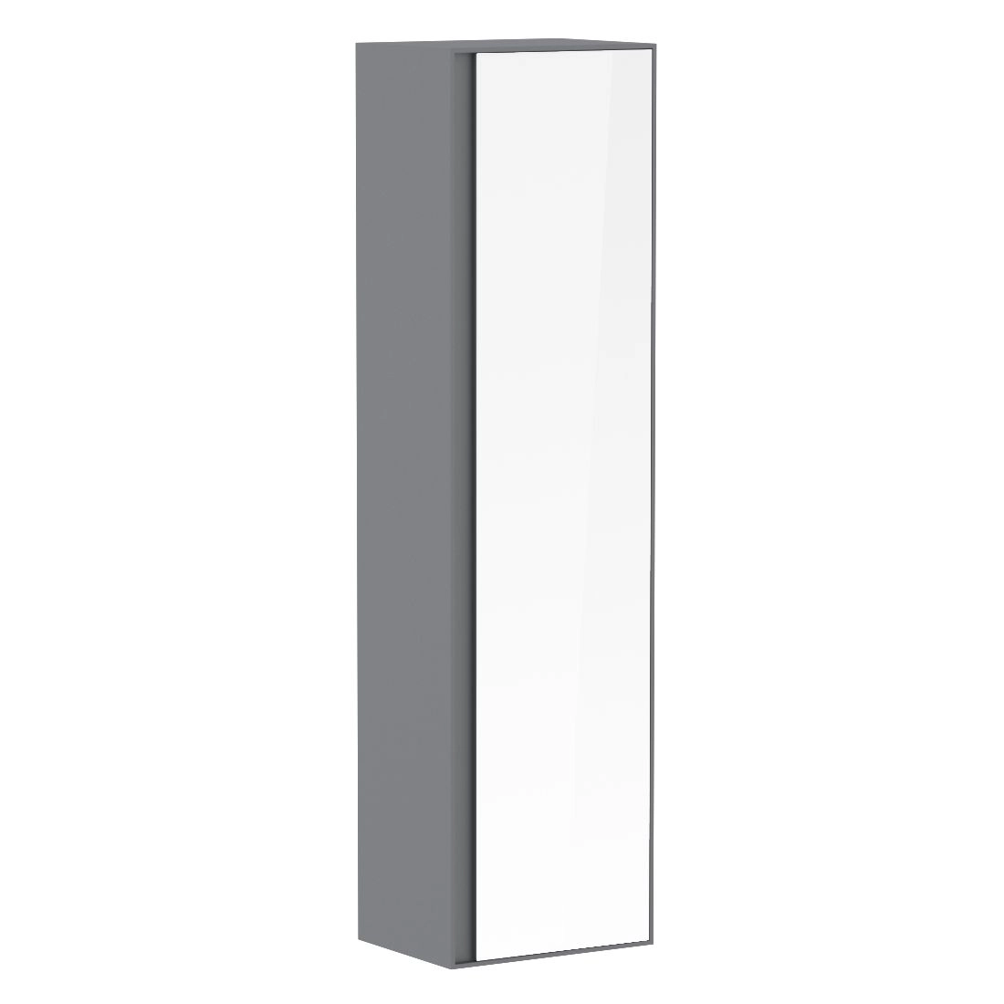 Пенал в ванную Villeroy&Boch 1500х400 подвесной, серый матовый (B035LDG)