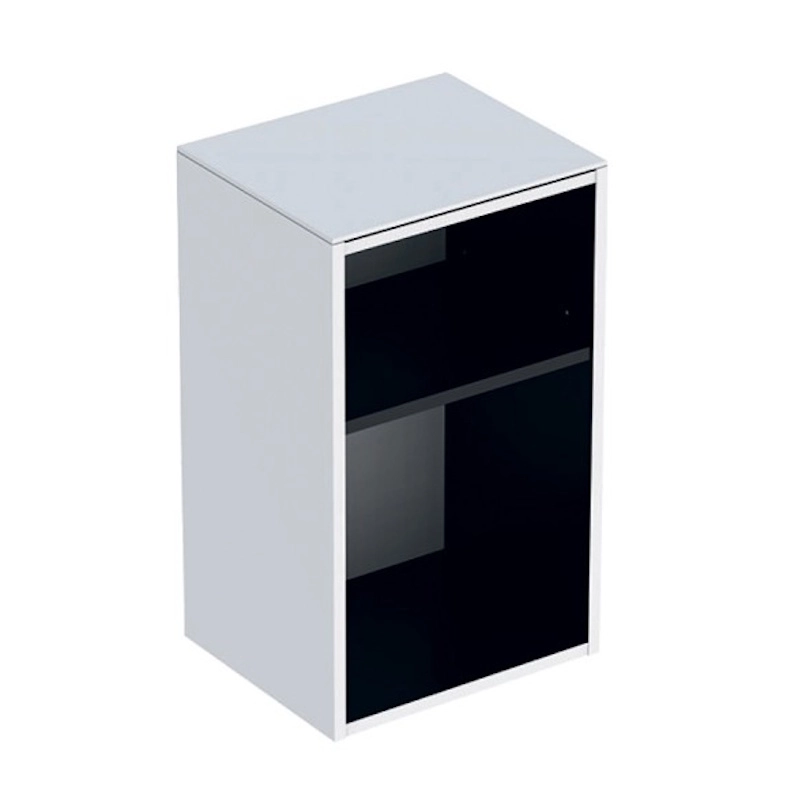 Стеллаж в ванную Geberit Smyle Square 36х29,9 подвесной, белый (500.358.00.1)