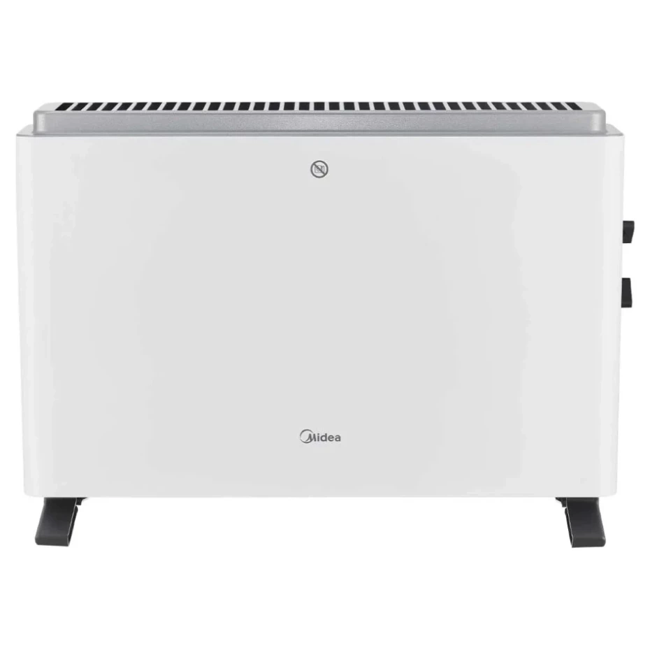 Конвектор электрический Midea 2000 Вт 20м2 с механическим термостатом, напольный, белый (NDK 20-21 A)