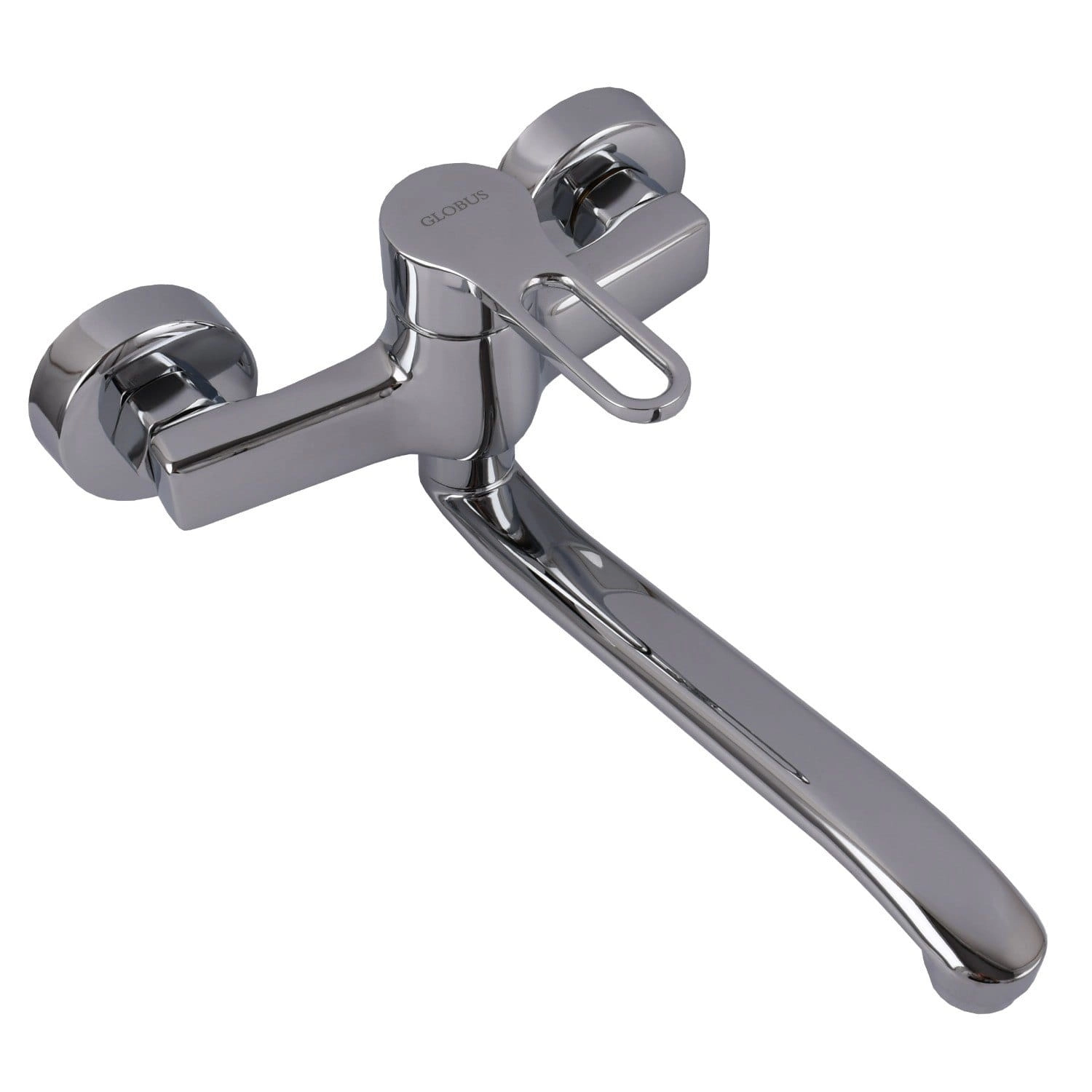 Смеситель для кухни Globus Lux Dolly однорычажный, хром (GLD-0104)