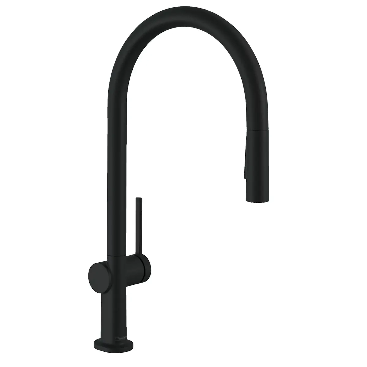 Смеситель для кухни Hansgrohe Talis M54 с выдвижным изливом, черный матовый (72801670)