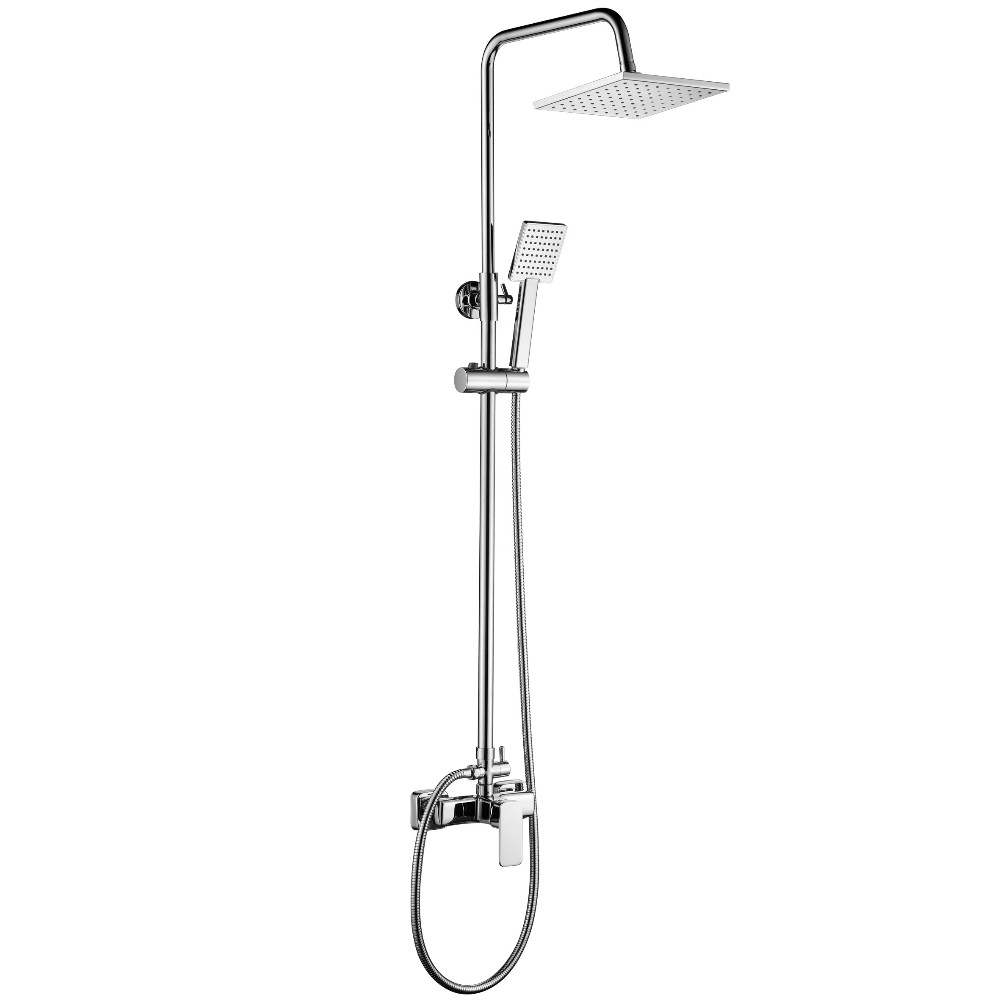 Душевая система Globus Lux Milano без излива, латунь, хром (GLM-0005)