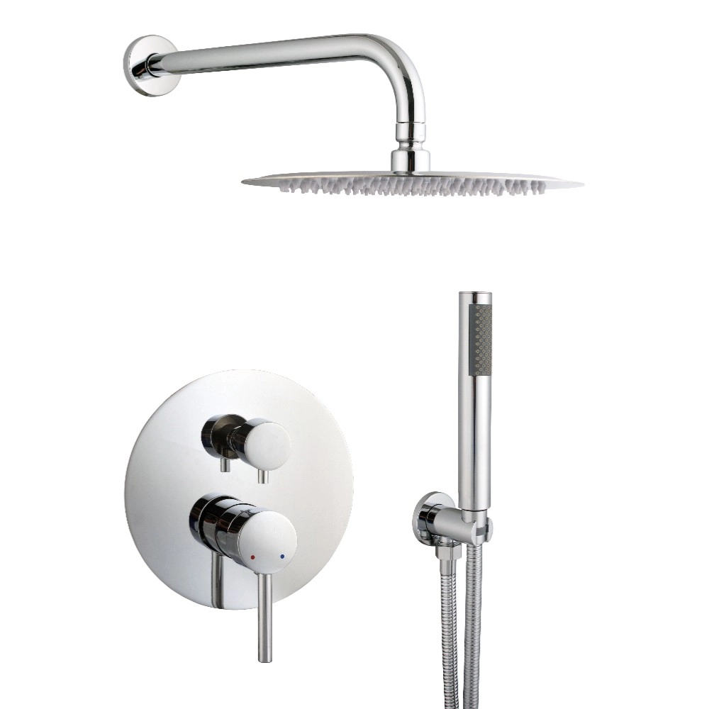 Душевая система Globus Lux Lazer Pro скрытого монтажа, латунь, хром (GLPR-205-00-Smart)