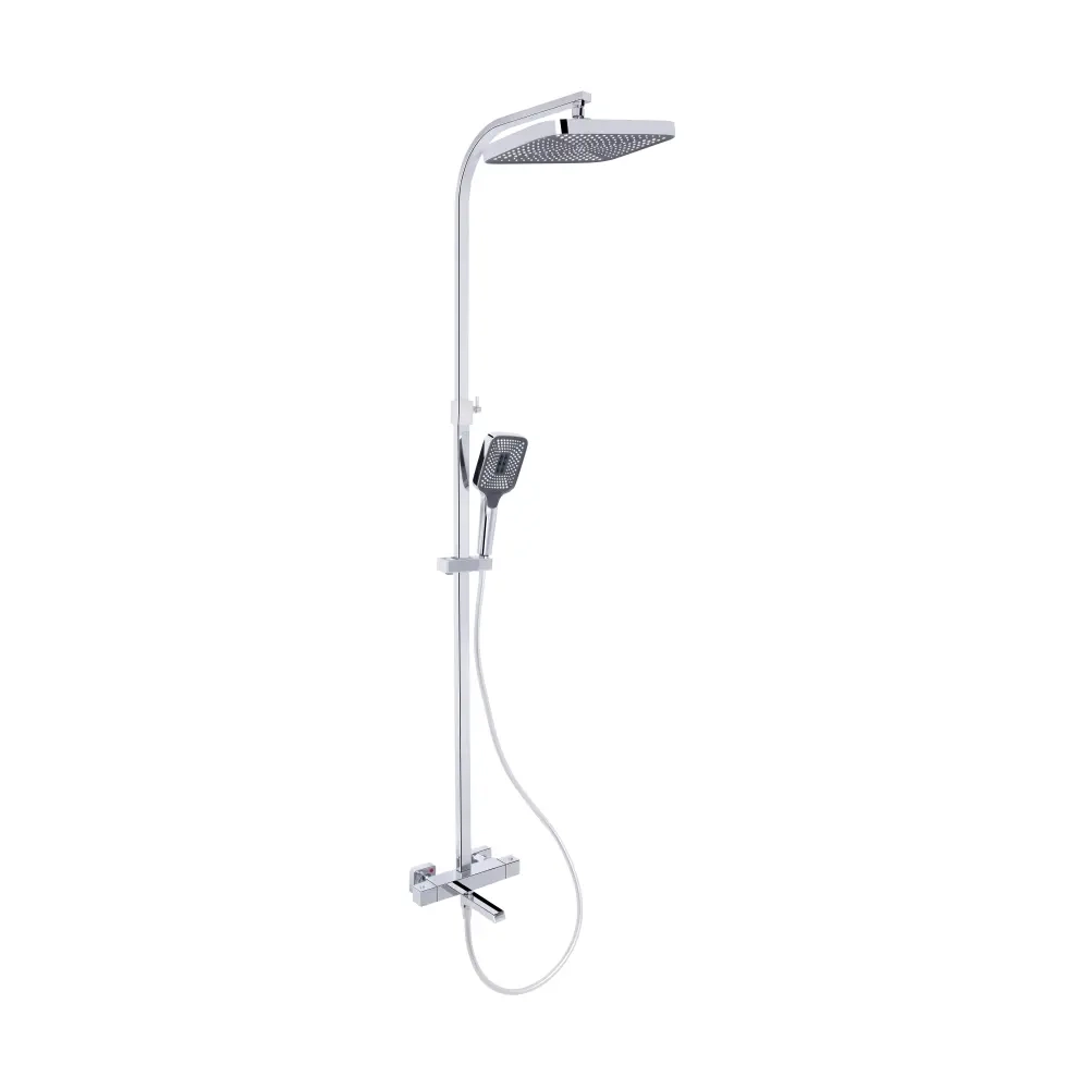 Душевая система Qtap Sloup с термостатом, латунь, хром ( QTSLO51103OC48217)