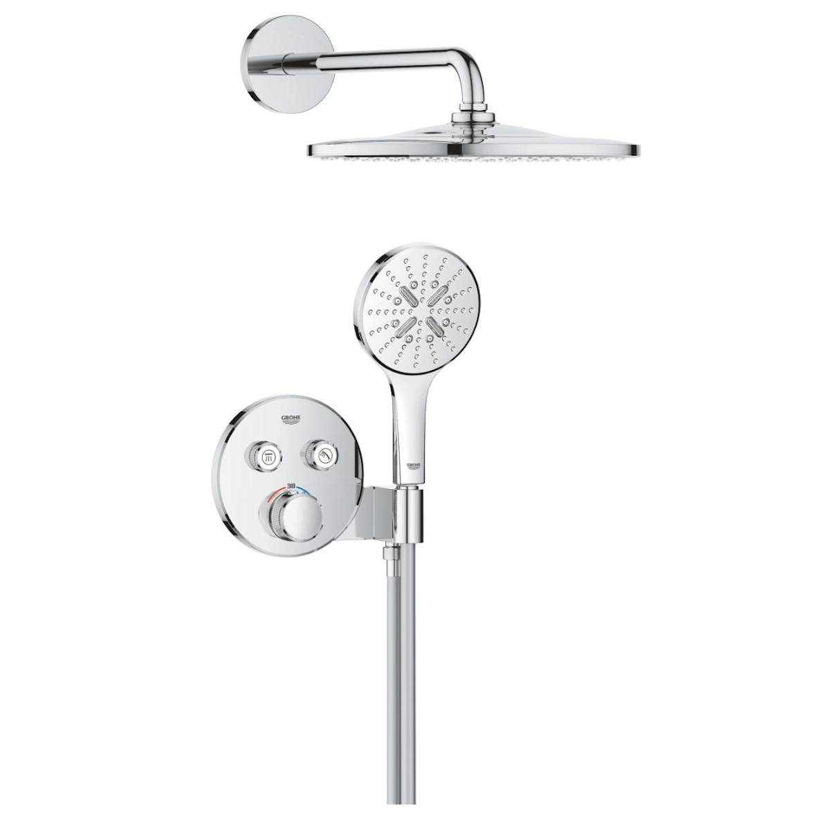 Душевая система Grohe Grohtherm SmartControl 310 скрытого монтажа, латунь, хром (34866000)
