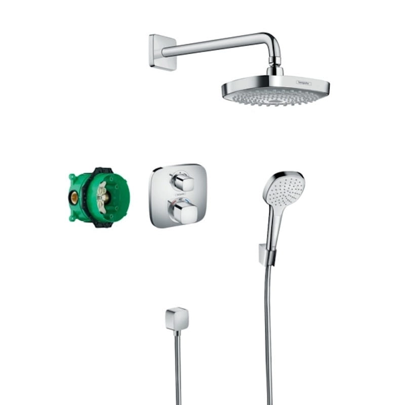 Душевая система Hansgrohe Croma Select E скрытого монтажа, латунь, хром (27294000)