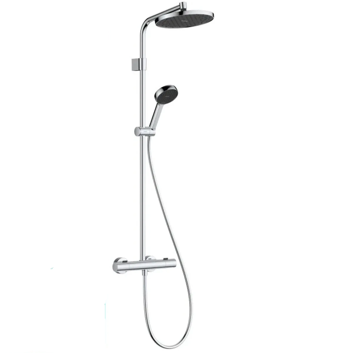 Душевая система Hansgrohe Activera S 240 1jet EcoSmart с термостатом, металл, хром (28078000)