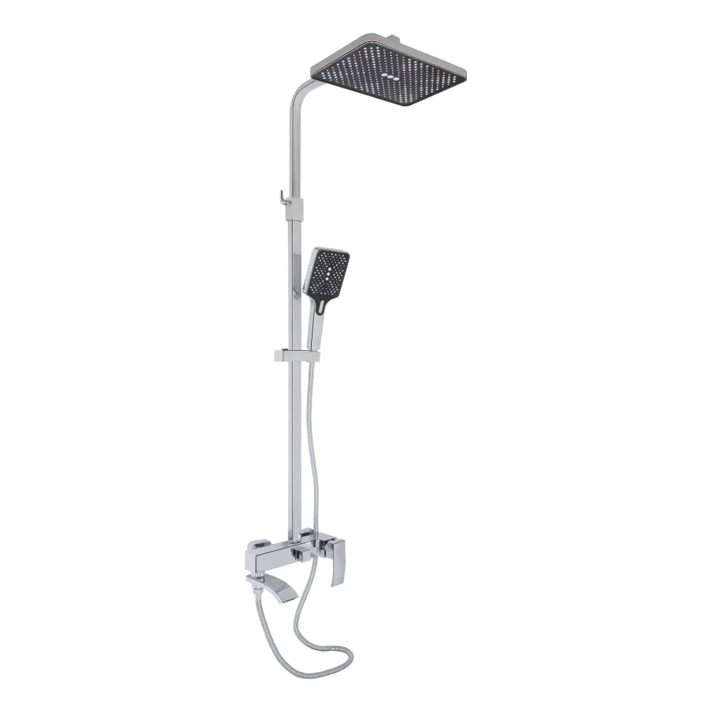 Душевая система Q-tap Swan Cascada с тропическим душем, латунь, хром (QTSWA111CRM45566) Душевая система Q-tap Swan Cascada с тропическим душем, латунь, хром (QTSWA111CRM45566)