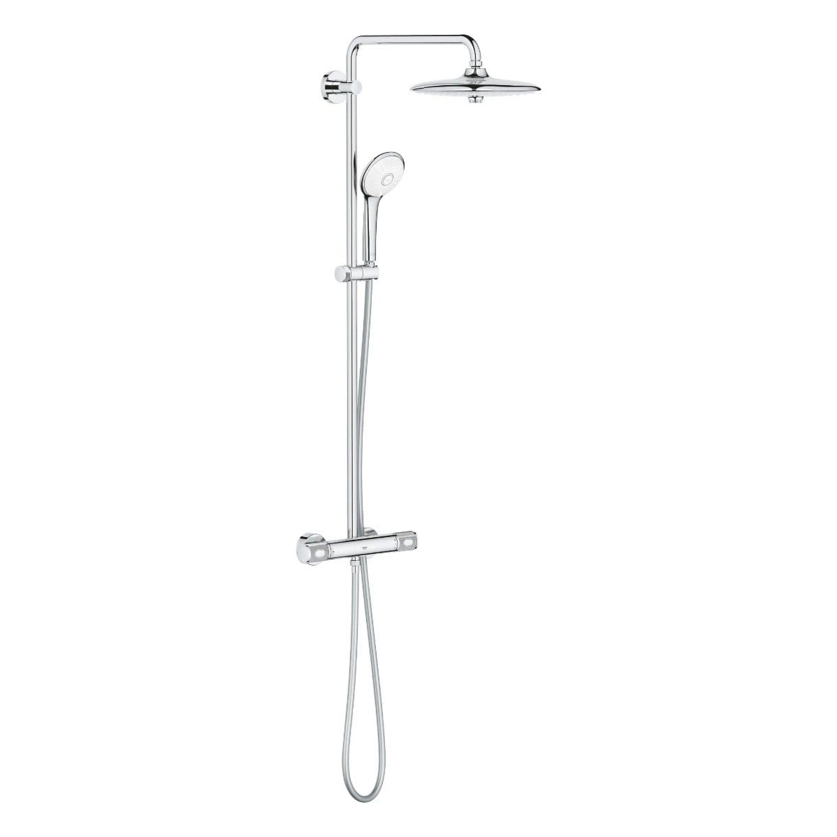 Душевая система Grohe Euphoria System с термостатом, латунь, хром (27296003) Душевая система Grohe Euphoria System с термостатом, латунь, хром (27296003)