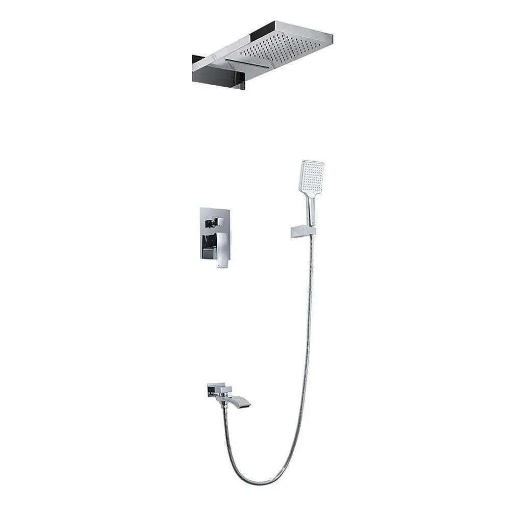 Душевая система Gappo G7107-70 скрытого монтажа, латунь, хром
