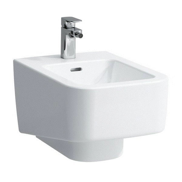 Биде подвесное Laufen PRO S 530x360 прямоугольное, без сиденья, белое (H8309610003021)