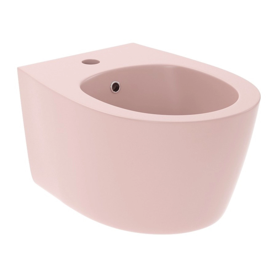Биде подвесное DiMARCO DAMA di VENEZIA 510x360 овальное, без сиденья, розовое (DM2D001MS)