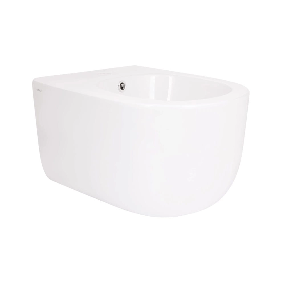 Биде подвесное Qtap Taurus 485x360 овальная, без сиденья, белое (QTTAU28W49117)