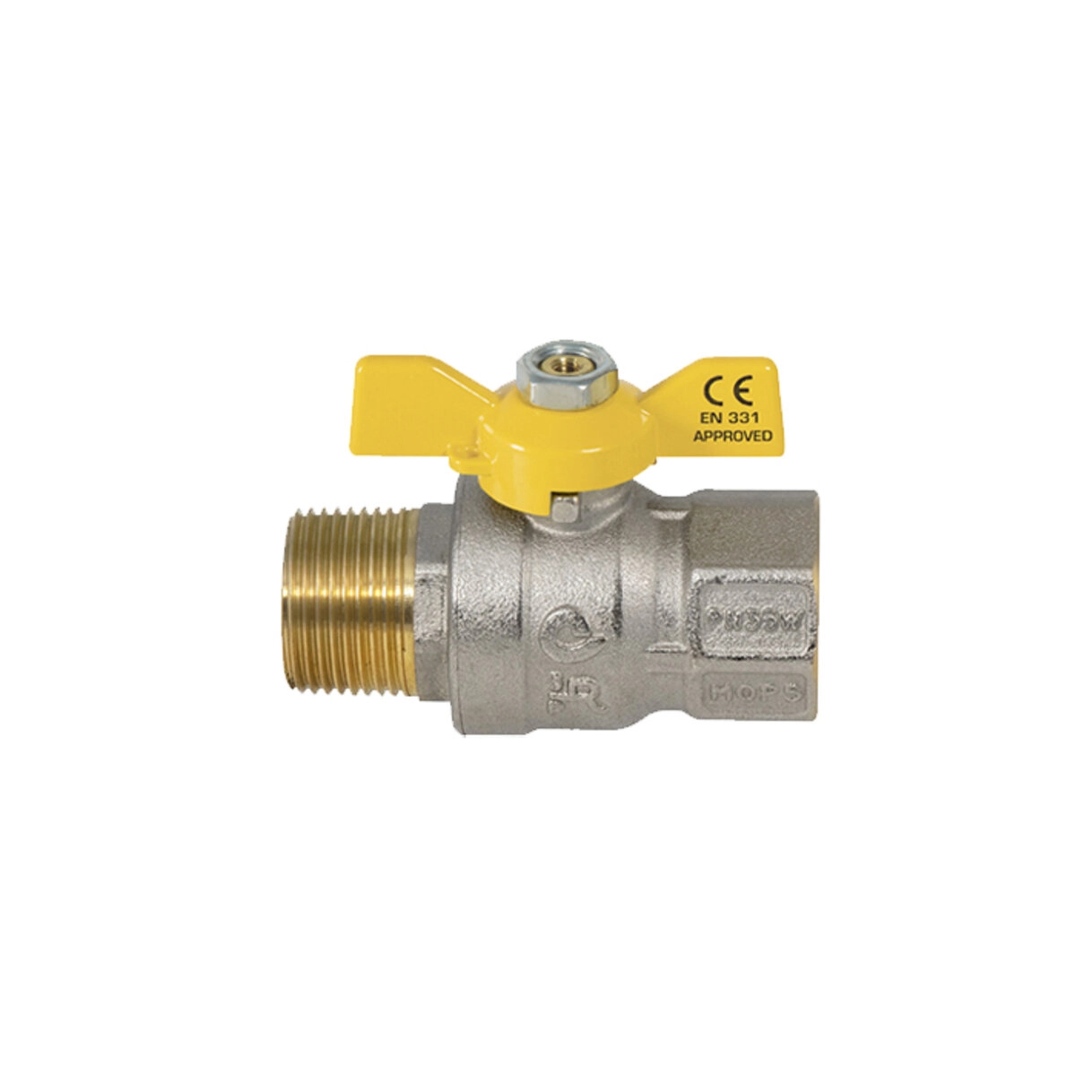 Шаровой кран COMISA 41.32.637 1/2"х1/2" НВ (VS0335M05PGN)