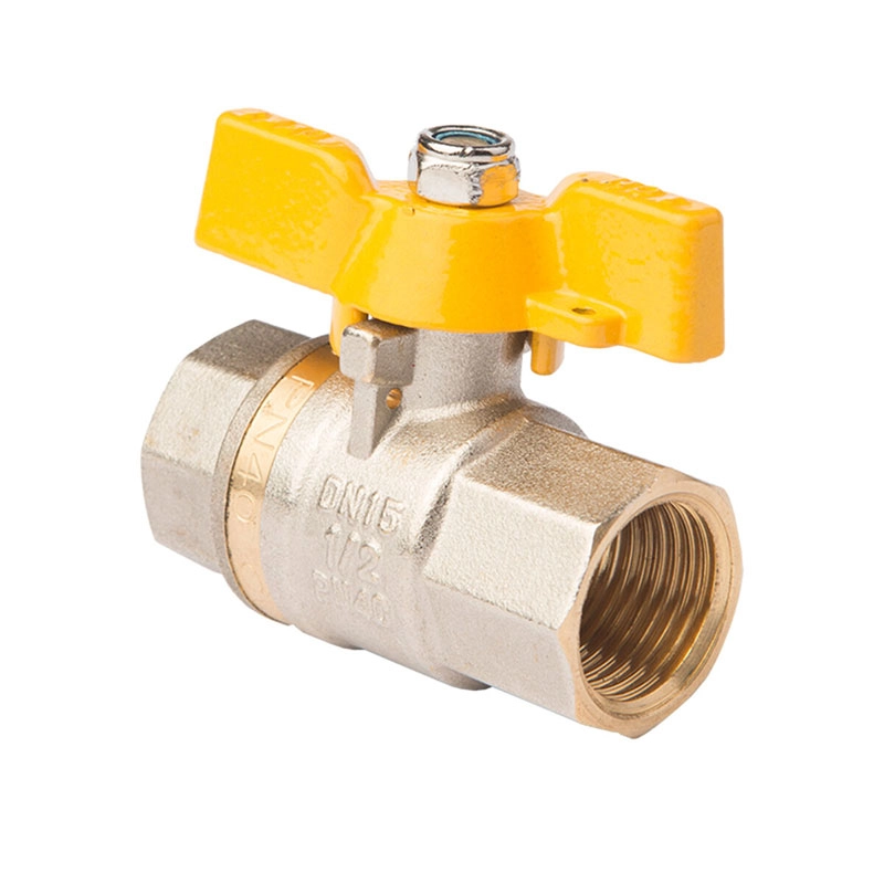Кран газовый FADO CLASSIC 1/2" ВВ шаровой, латунь