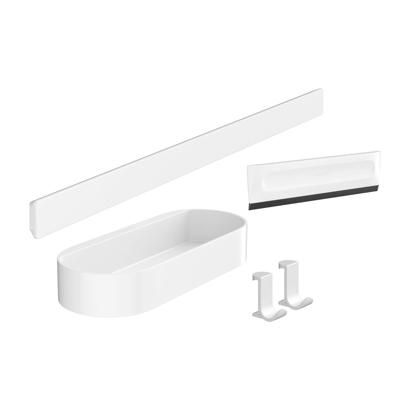 Набір аксесуарів HANSGROHE WALLSTORIS 27967700, білий (27967700)