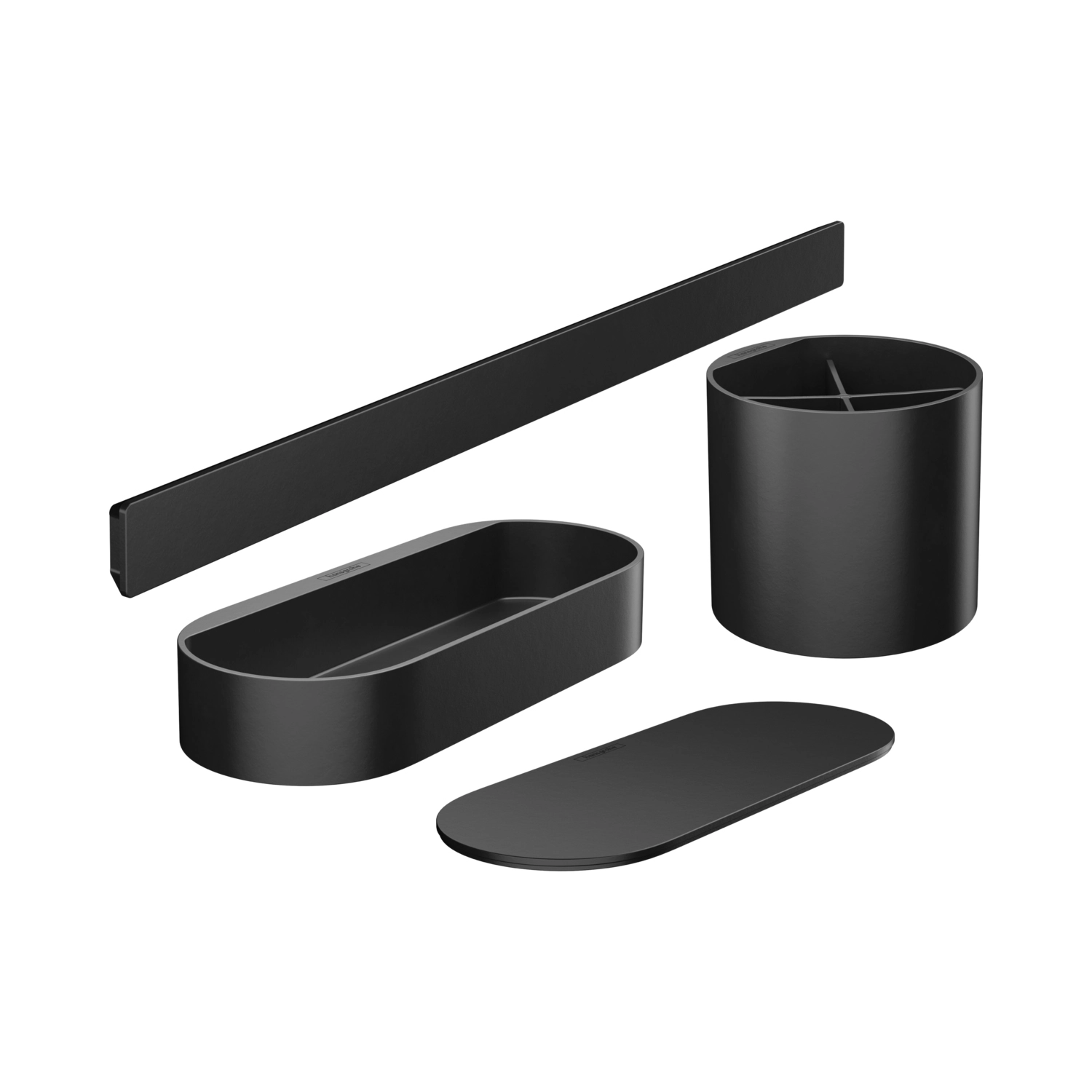 Набір аксесуарів HANSGROHE WALLSTORIS 27968670, чорний (27968670)