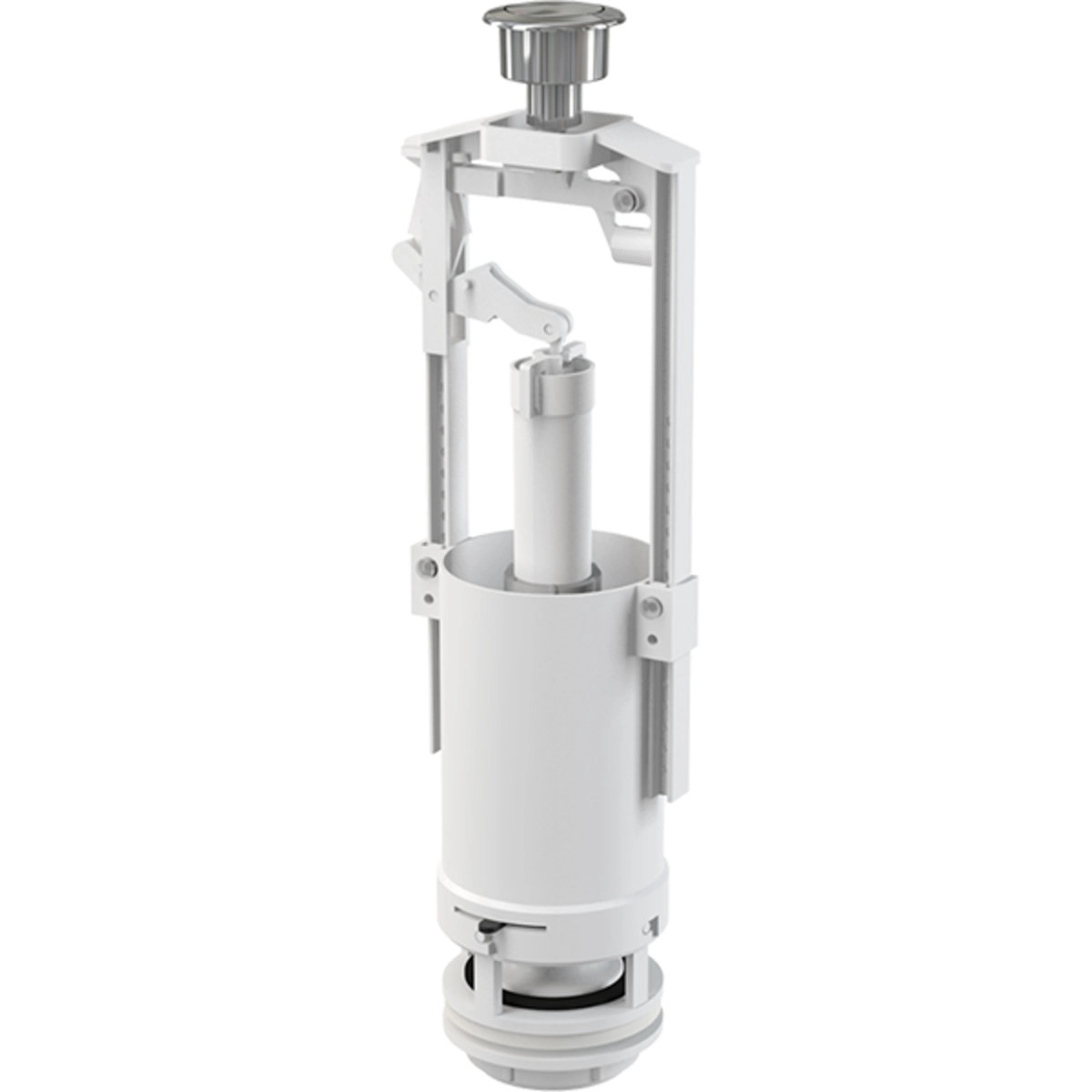 Сливной механизм для бачка унитаза Alcaplast A2000-CHROM (1 режим)