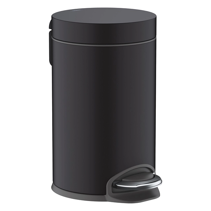 Ведро для мусора HANSGROHE ADDSTORIS 3 л  с педалью, черный (41775670)
