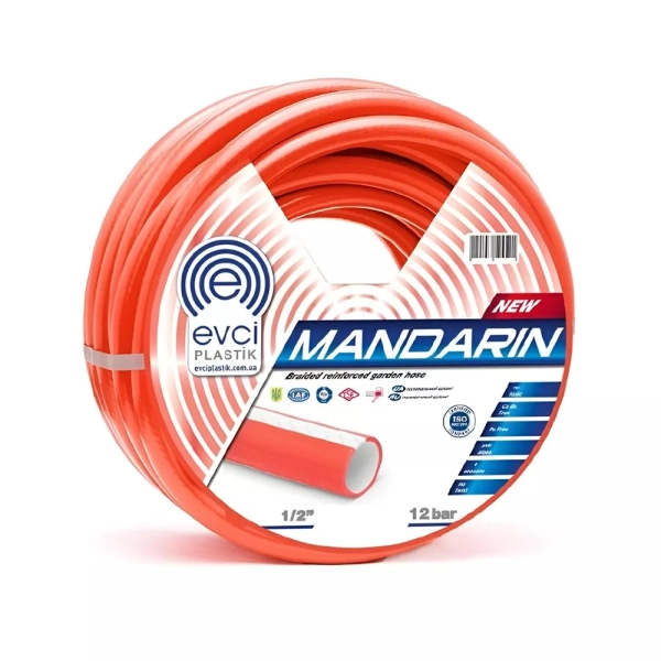 Шланг для полива Evci Plastik Mandarin 3/4" (20 мм) 30 м