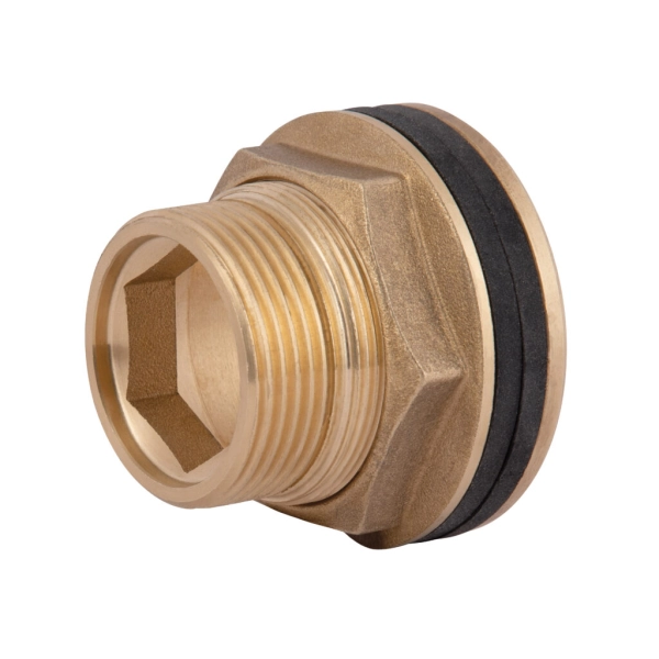 Врезка для бака Thermo Alliance Standard 1 1/4" Н, латун ...