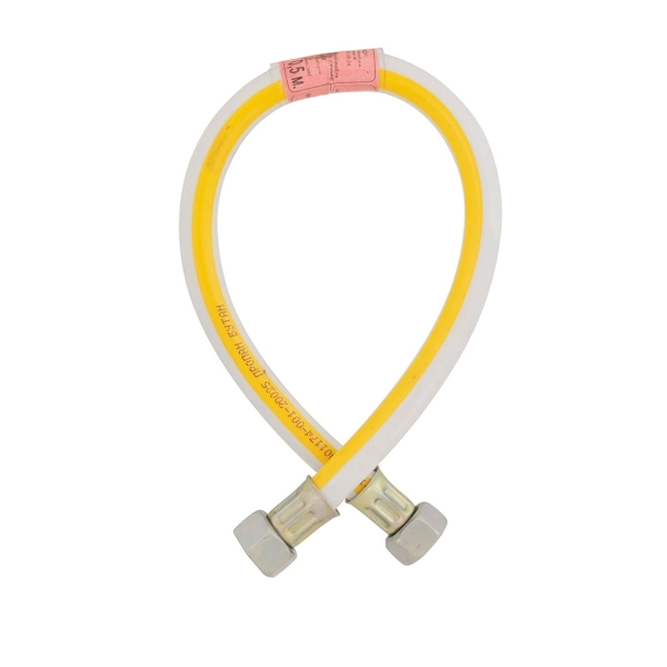 Газовый шланг Алексеенко А-13 ВВ 1/2"x1/2" 0,4м поливини ...