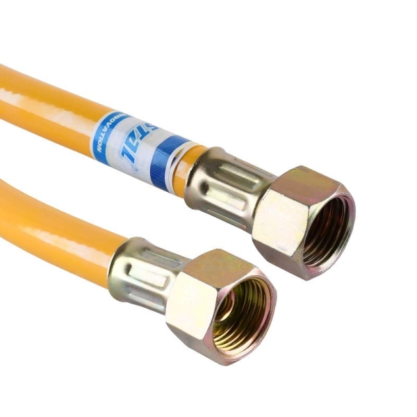 Газовый шланг Waterstal ВВ 1/2"x1/2" 0,3м поливинилхлори ...
