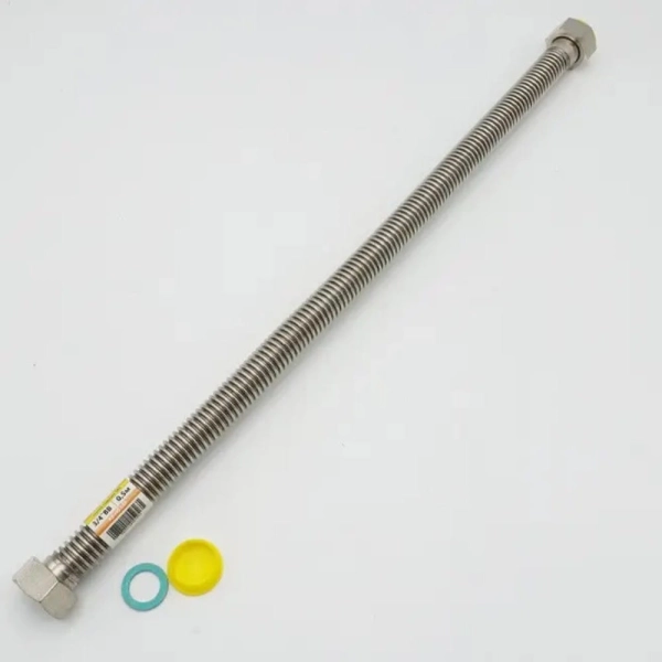 Газовый шланг ASCO armatura ВВ 3/4"x3/4" 0,6м нержавеюща ...