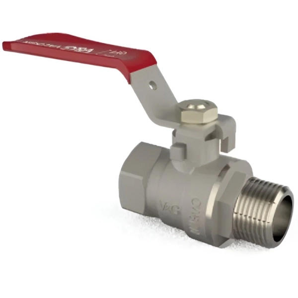 Шаровой кран V&G Optima 1 1/4" ВН прямой, латунь (VG ...