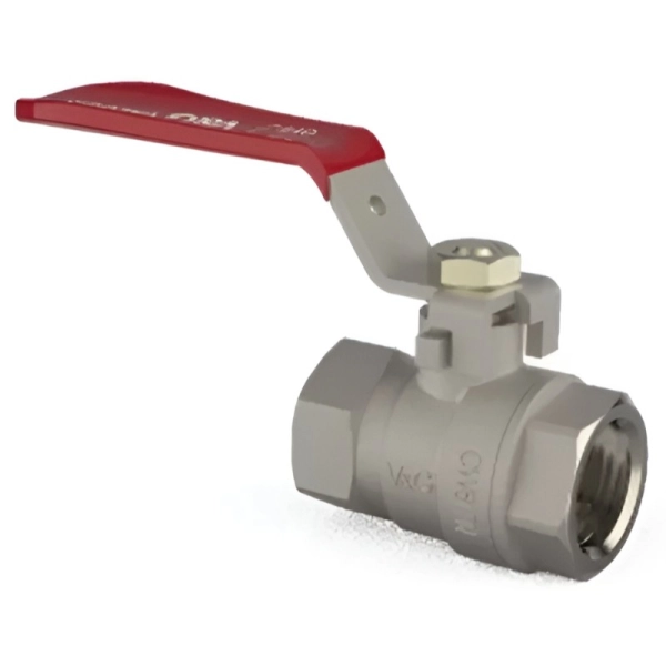 Шаровой кран V&G Optima 1 1/2" ВВ прямой, латунь (VG ...