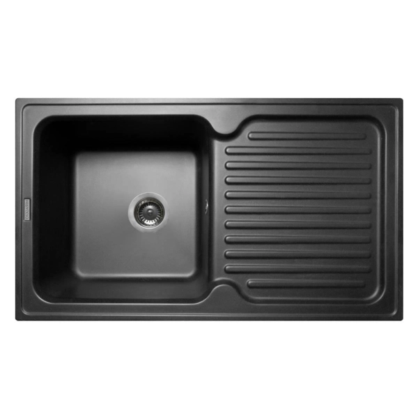 Кухонная мойка MIRAGGIO ORLEAN 861x496 прямоугольная с к ...