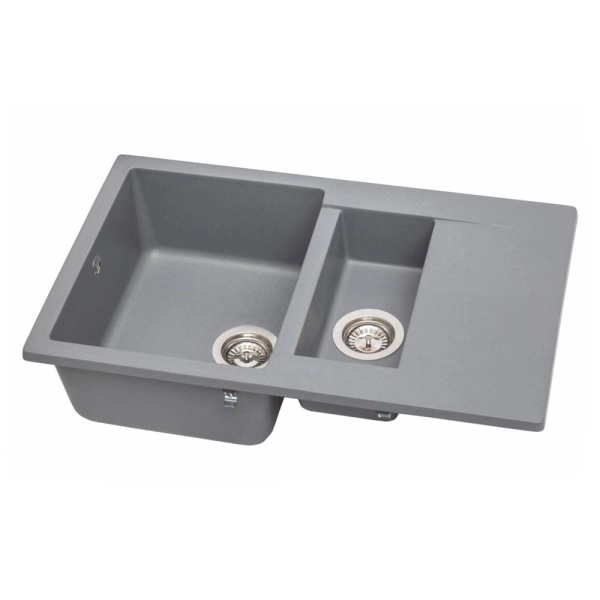 Кухонная мойка MIRAGGIO LAPAS 786x489 прямоугольная с кр ...