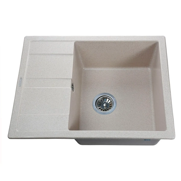 Гранитная мойка Globus Lux One 650x500 накладная, прямоу ...