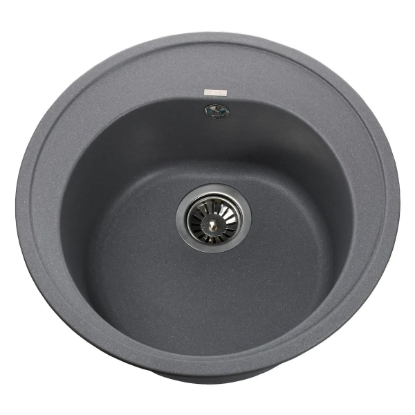 Гранитная мойка Globus Lux Martin 510x510 накладная, кру ...
