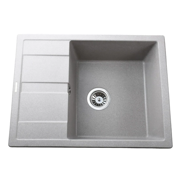 Гранитная мойка Globus Lux One 650x500 накладная, прямоу ...