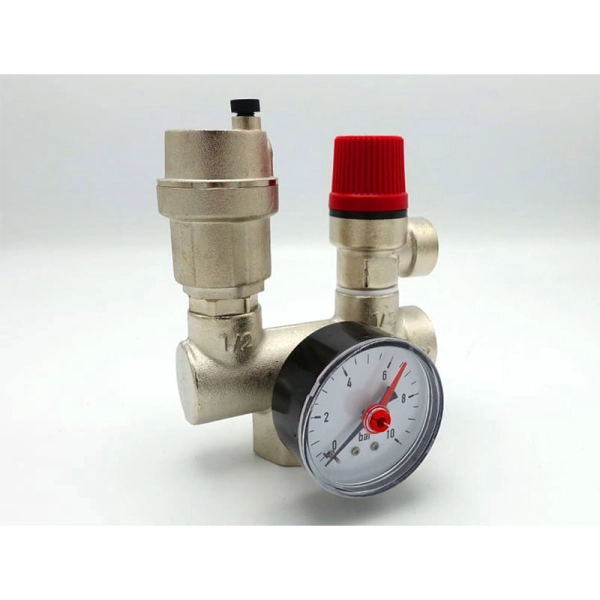 Группа безопасности котла RSk COMPACT CW617 1" угловая,  ...