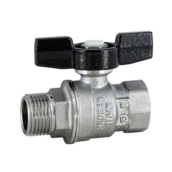 Шаровой кран Officine Rigamonti Aurea 1/2″x1/2″ ВН прямо ...