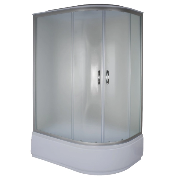 Душевой бокс Bravo OBRA 215x120x80 полукруглый, стекло 4 ...