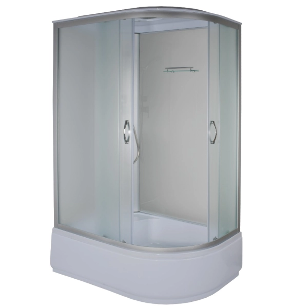 Душевой бокс Bravo OBRA 215x120x80 полукруглый, стекло 4 ...