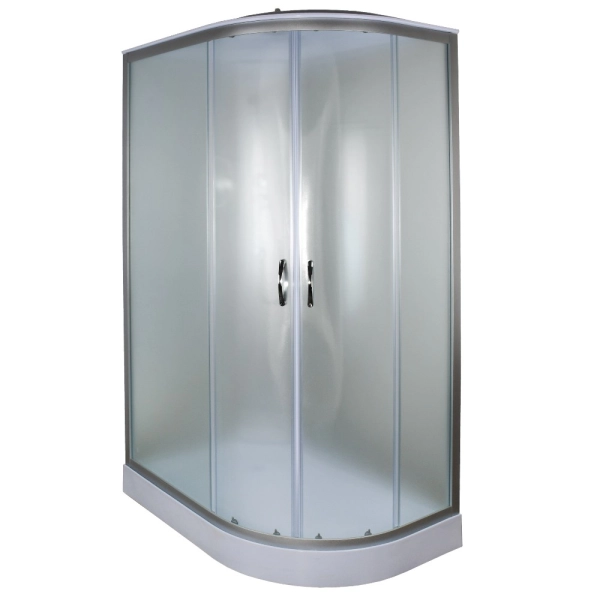 Душевой бокс Bravo REGA 185x120x80 полукруглый, стекло 4 ...