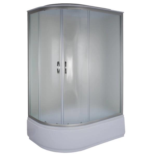 Душевой бокс Bravo OBRA 215x120x80 полукруглый, стекло 4 ...