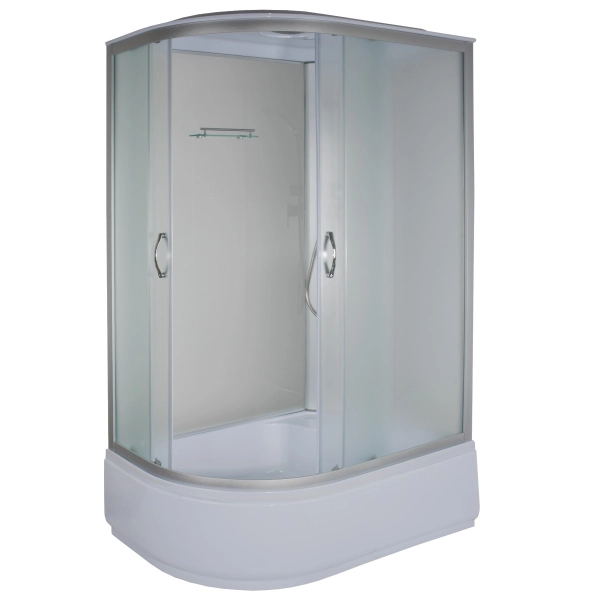 Душевой бокс Bravo OBRA 215x120x80 полукруглый, стекло 4 ...