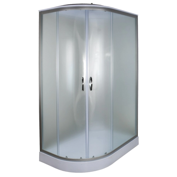 Душевой бокс Bravo REGA 185x120x80 полукруглый, стекло 4 ...