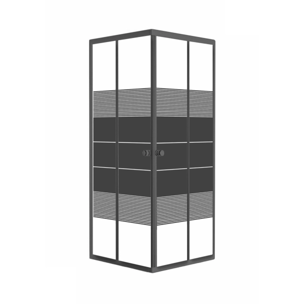 Душевая кабина RJ Velum 180x90x90 стекло 4 мм, без поддо ...
