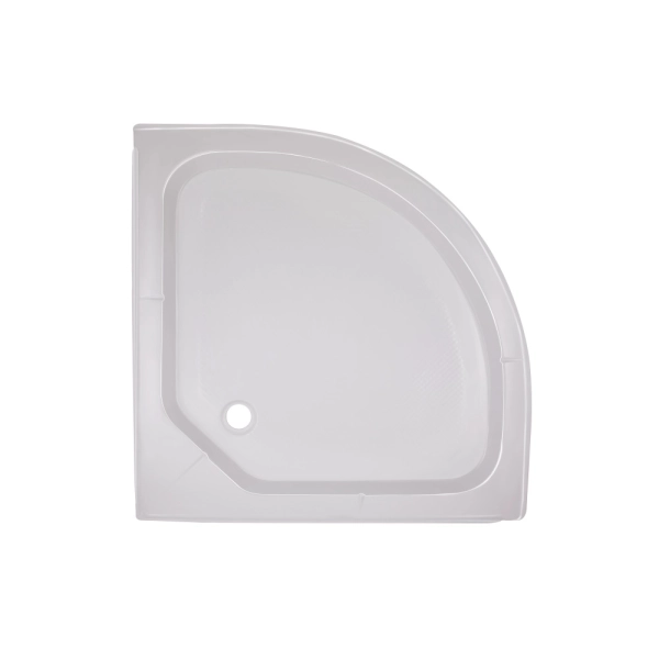 Душевой поддон Lidz Kapielka 80x80 полукруглый, белый (L ...