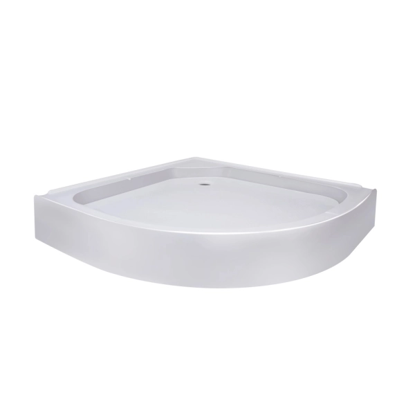 Душевой поддон Lidz Kapielka 80x80 полукруглый, белый (L ...