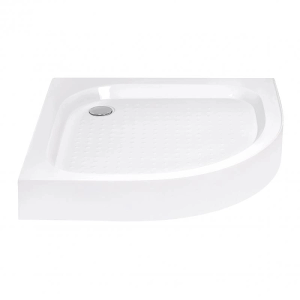 Душевой поддон Lidz Kapielka 90x90 полукруглый, белый (L ...
